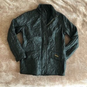 Barbour black Calvary jacket